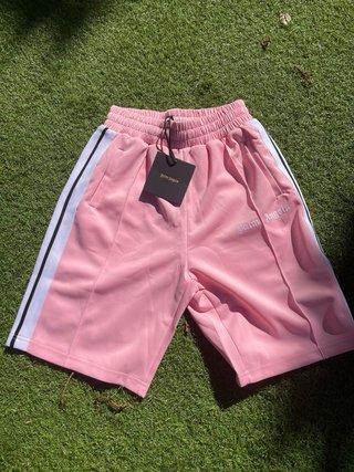 Palm Angels Pantalones Cortos Rosas