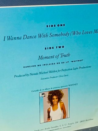 Vinilo 7" Whitney Houston I Wanna Dance With Someb
