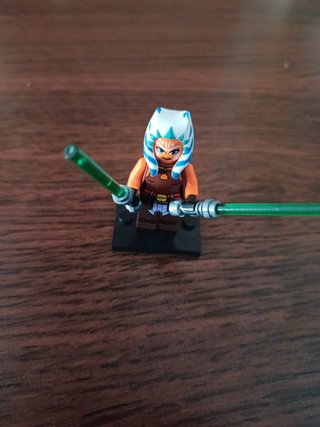 Figura Ahsoka Tano Star Wars (Tipo Lego)