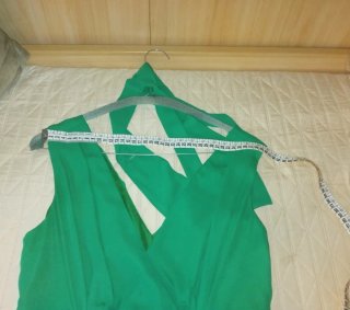 Vestito donna verde