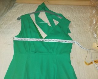 Vestito donna verde