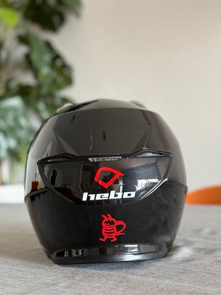 Casco HEBO ZONE 5 Monocolor Negro Talla L