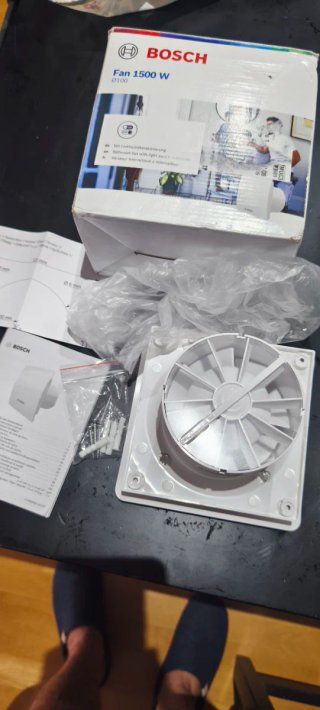 Ventilador de Baño Bosch Blanco