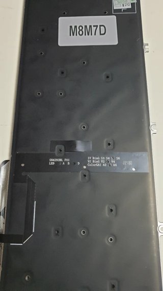 Tastiera Dell Precision 7550 7560 Nera