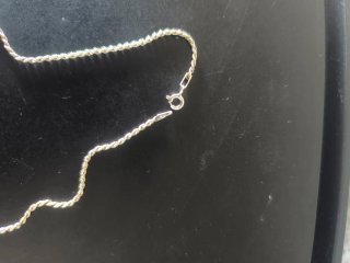 Cadena de plata 925 estilo cordón
