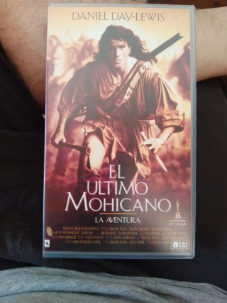Cinta VHS El Último Mohicano