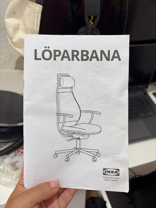Silla ergonómica IKEA LOPARBANA NUEVA