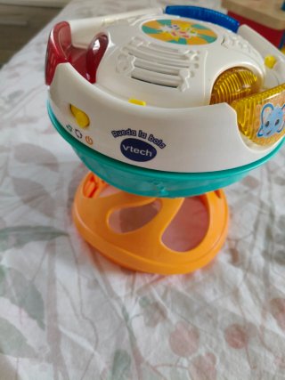 Juguete Vtech Rueda la Bola Gateo Bebé