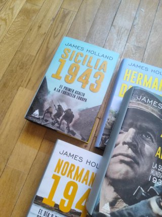 Libros James Holland Segunda Guerra Mundial