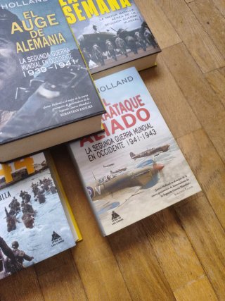 Libros James Holland Segunda Guerra Mundial