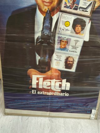 Cartel Cine Fletch 1984 Chevy Chase