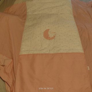 Edredón cuna 60x120 cm estrellas y luna a estrenar