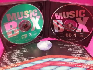 CD Music Box 4 CD's Música Disco 80s
