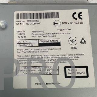 REPRODUCTOR DE CD Y RADIO TOYOTA AURIS