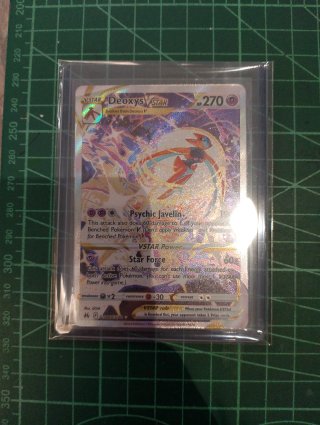 Carta Pokémon VSTAR Deoxys STAR Perfecto estado