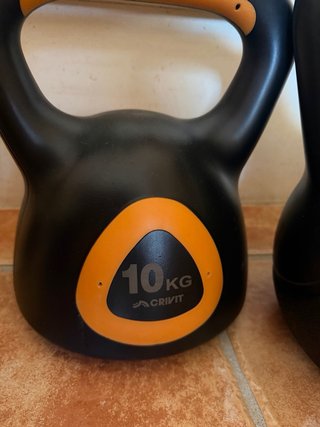 Pesa rusa Kettlebells 10 kg y 20 kg