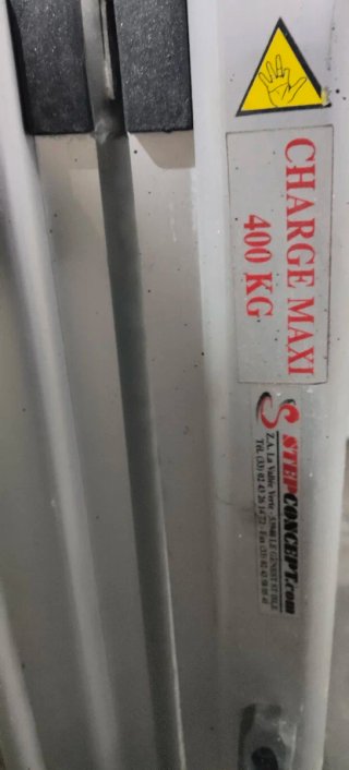 Rampa de aluminio plegable
