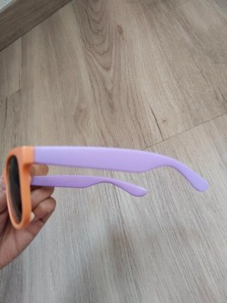 Gafas de sol infantiles naranja y morado
