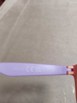 Gafas de sol infantiles naranja y morado
