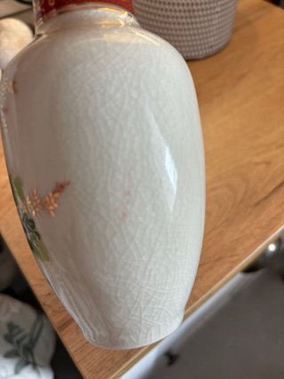 Vaso giapponese Satsuma multicolore