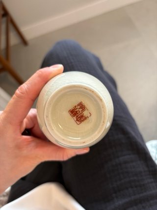 Vaso giapponese Satsuma multicolore