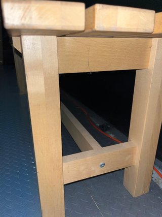Banco madera pino natural 160x45 cm