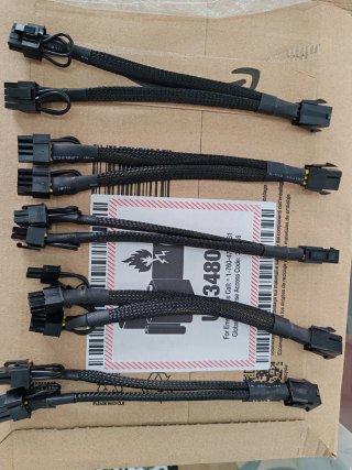 4 Adaptadores PCIe 6pin a 2x 8pin