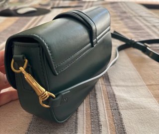 Borsa Zara a tracolla verde