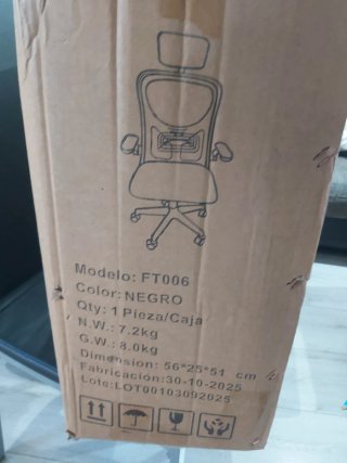 Silla de oficina ergonómica Nueva a estrenar.
