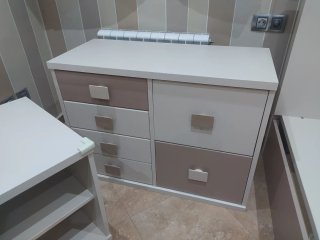 Cama convertible con armario