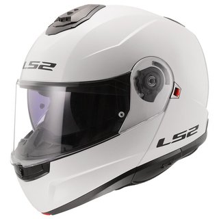 Casco Moto Modulare LS2 Strobe 2 Bianco Lucido