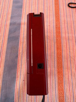 Reproductor Cassette Sanyo Estéreo Rojo