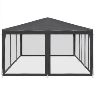 Carpa para fiestas paredes de malla HDPE 6x4x2,8m