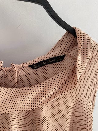 Blusa Zara Lunares