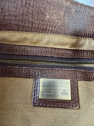 Bolso Fendi Monogram Vintage Marrón