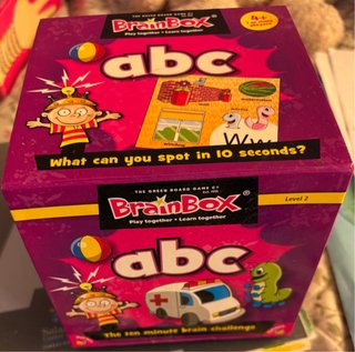 BrainBox ABC Juego de Mesa Nivel 2