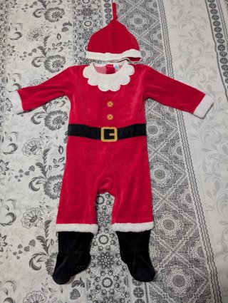 Traje de Papá Noel para bebé