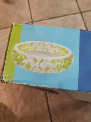Piscina Hinchable Intex Verde y Blanca