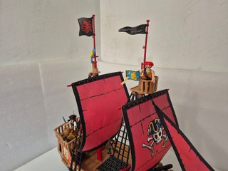 Barco Pirata Calavera de Playmobil