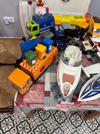 Lote Juguetes: Camión, Barco, Avión, Coche