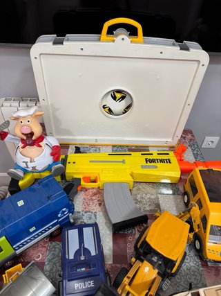 Lote Juguetes: Camión, Barco, Avión, Coche