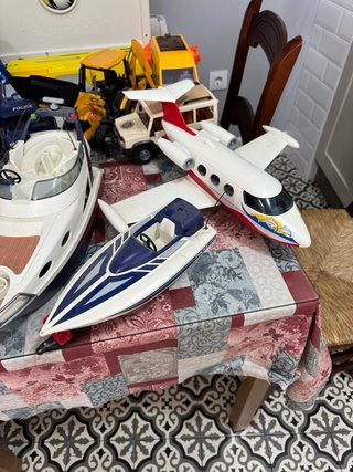 Lote Juguetes: Camión, Barco, Avión, Coche