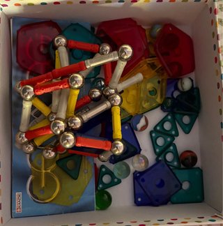 Juego Construcción Magnética Figuras