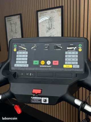 Cinta de correr Woodway 4Front Quickset LED