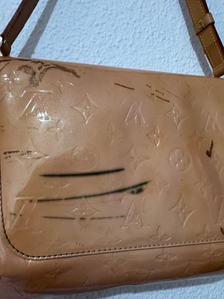 Bolso Louis Vuitton Marrón y Dorado