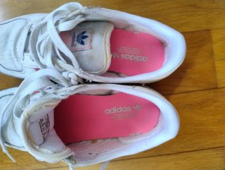 Adidas LA Trainer donna bianche rosa