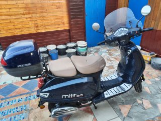 Ciclomotor Mitt 50cc Azul/Beige