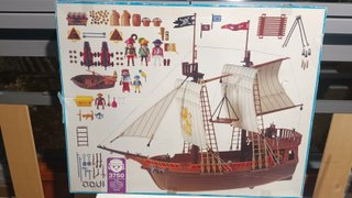 Playmobil Barco Pirata Ref. 3750 CON CAJA