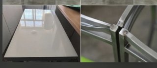 Mesa cocina  plegable con 2 taburetes
