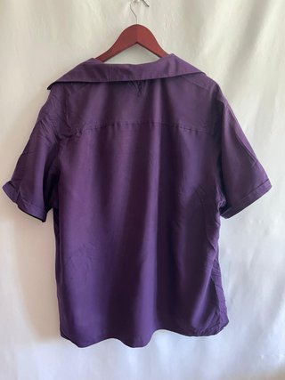 Camisa Morada Manga Corta